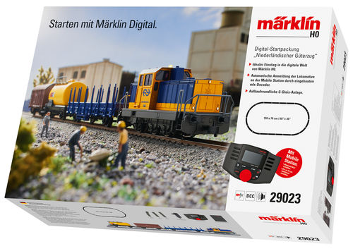 Märklin 29023 Digital-Startpackung "Niederländischer Güterzug" mit MS 60657