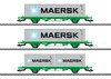 Märklin 47726 Containertragwagen-Set Lgns der SJ 3-teilig