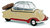 Busch 48802 H0 Messerschmitt Kabinenroller KR 200 mit Gepäckträger und Koffer