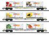 MÄRKLIN 47461 Containertragwagen-Set Sgns der AAE Cargo AG "Coop"