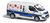 BUSCH 52415 H0 "Ford Transit Custom, Polizei Verkehrss."