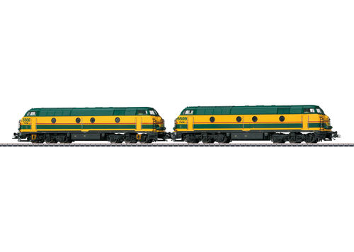 Märklin 37602 Diesellokomotive Serie 55 der SNCB in Doppeltraktion digital Sound