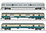 Trix Minitrix 15424 Wagen-Set "ExprD 14117" der DB 3-teilig