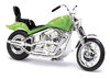 BUSCH 40155 Spur H0 1:87 Amerikanisches Motorrad, Grün