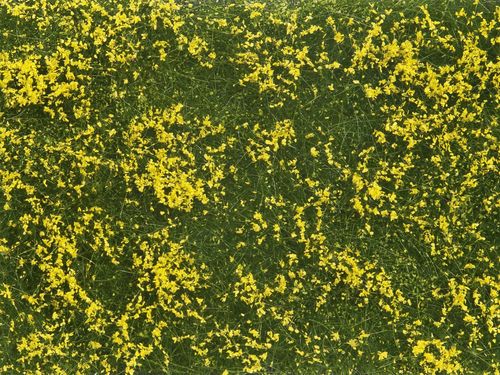 Noch 07255 Bodendecker-Foliage Wiese gelb, 12 x 18 cm, Inhalt: 0,02 qm