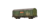 Brawa 50469 gedeckter Güterwagen GLTR 23 der DB, patiniert, AC-Achsen
