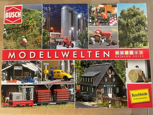 Busch 999892 Hauptkatalog 2022/2023 "Modellwelten" Deutsche Ausgabe