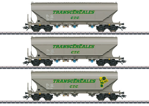Märklin 46345 Güterwagen-Set Getreidesilowagen "Cerealier" 3-teilig SNCF