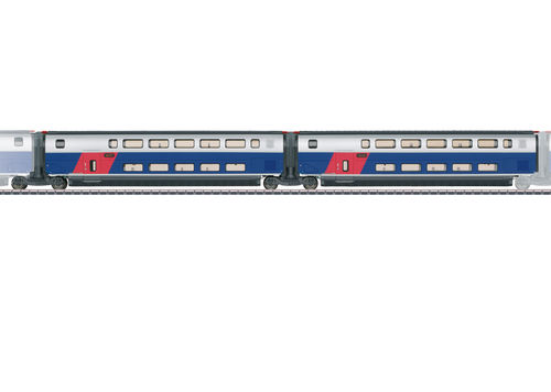 Märklin 43423 Ergänzungswagen-Set 1 zum TGV Euroduplex 37793