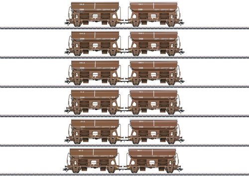 Märklin 46309 Schwenkdachwagen-Set der DSB 6-teilig