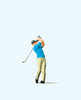 Preiser 29006 Spur H0 Einzelfigur, "Golfspieler"