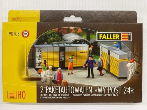 Faller 190105 Spur H0 2 Paketautomaten "MY POST 24" Sonderserie Schweiz