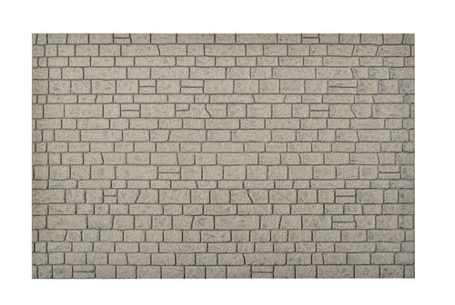 VOLLMER 48820 G Mauerplatte Naturstein aus Steinkunst L 53 x B 34 cm