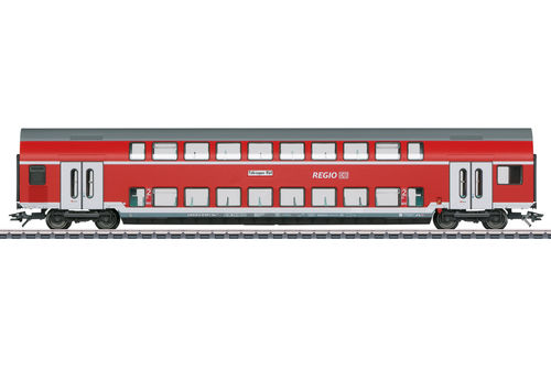 MÄRKLIN 43568 Doppelstockwagen 2. Klasse der DB AG verkehrsrot