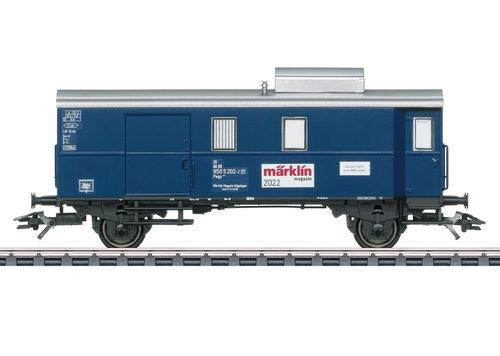 Märklin 48522 Magazin Jahreswagen 2022 Güterzug-Gepäckwagen Bauart Pwgs 041