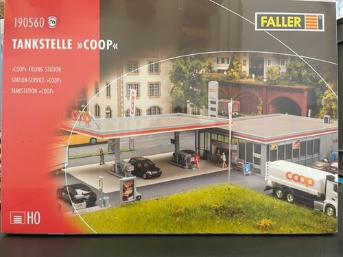 Faller 190560 Spur H0 Schweizer Tankstelle Coop