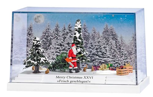 Busch 7628 Diorama: Merry Christmas XXVI »Frisch geschlagen!«