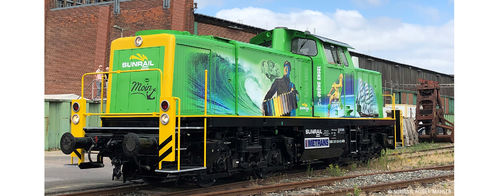Brawa 41577 H0 Diesellokomotive 291 „SUNRAIL” der Metrans, Epoche VI mit Sound