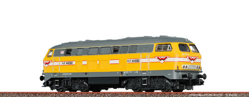 Brawa 41172 Spur H0 Diesellokomotive Baureihe 216 der Wiebe, Epoche VI