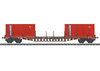 Märklin 47157 Containerwagen Rs der DSB beladen 4-achsig