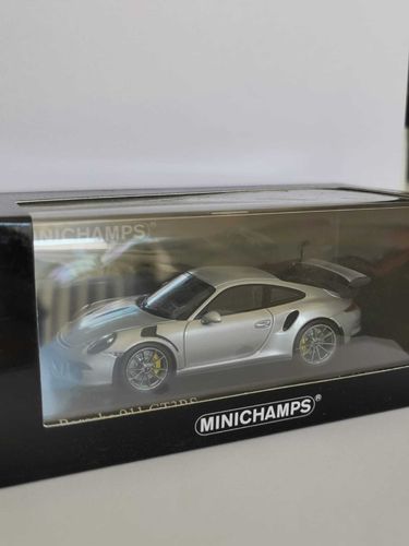 MINICHAMPS 410063220, 1:43 PORSCHE 911 (991) GT3RS, 2014, SILVER