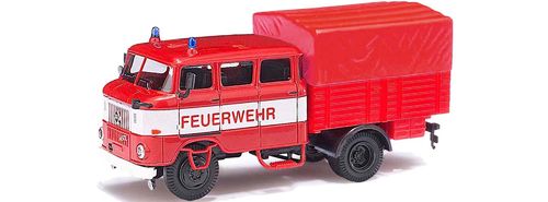 BUSCH 95189 Spur H0 "IFA W50 RTGW Feuerwehr / Espewe"