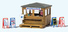 Preiser 17314 Spur H0 Bausatz: Kiosk mit Bootsverleih