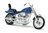 Busch H0 40152 US Motorrad, Blau