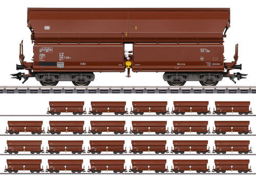 Märklin H0 Güterwagen Set 00730 DB 24-teilig Schwenkdachwagen