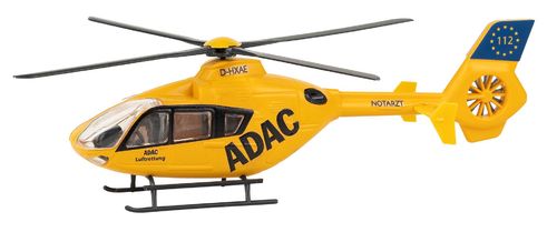 Faller H0 Bausatz 131021 Hubschrauber ADAC ÖAMTC Rettung Epoche V