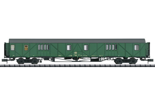 minitrix güterwagen spur n DB 18432 Gepäckwagen LED Innenbeleuchtung grün
