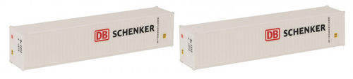 Faller Bausatz H0 182153 40' Container DB, 2er-Set