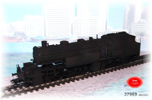 Märklin 37969 Dampflokomotive Gt 2x4/4 "Mallet" gealtert