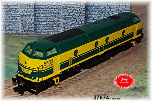 Märklin 37674 Diesellok Serie 55 der SNCB/NMBS