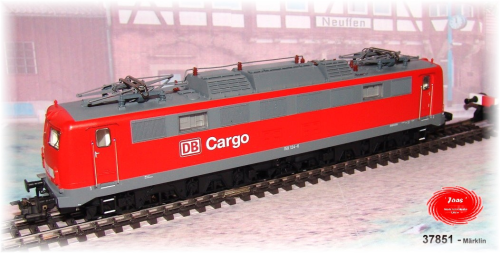 Märklin 37851  Schwere Güterzuglokomotive Baureihe 150 der Deutschen Bahn AG (DB AG). Verkehrsrot