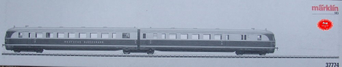 Märklin 37774 Schnelltriebwagen Baureihe SVT 04 der Deutschen Bundesbahn (DB)