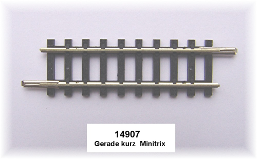 TRIX Minitrix 14907 Gleis gerade, 50 mm 1 Stück