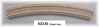 Trix 62330 HO Gleise Radius 515 mm, Bogen 30°, 1 Stück