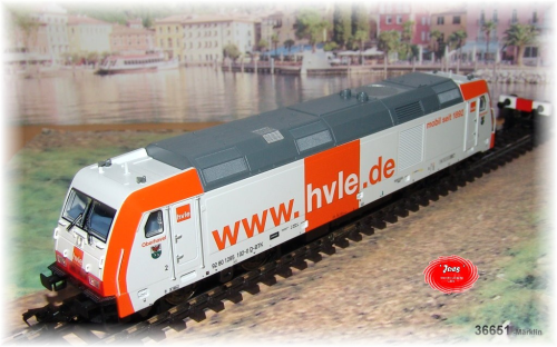 Märklin 36651 Dieselelektrische Lokomotive Baureihe 285 der Havelländischen Eisenbahn AG, Berlin (HV