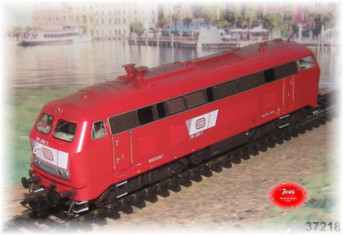 Märklin 37218 Mehrzwecklokomotive Baureihe 218 der Deutschen Bundesbahn (DB)