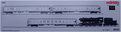 Märklin 26543 Nahverkehrs-Wendezug DB mit BR 23 4-teilig