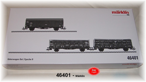 Märklion 46401 Güterwagen-Set der DRG 3-teilig