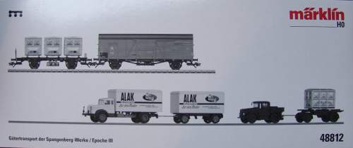 Märklin 48812 Wagenset Gütertransport der Spangenberg-Werke