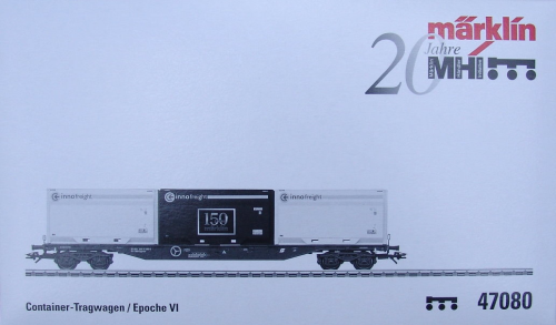 Märklin 47080 Container-Tragwagen mit Märklin-Gestaltung