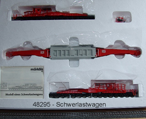 Märklin 48295 Tragschnabelwagen Uai 839 der Deutschen Bahn AG (DB Cargo)