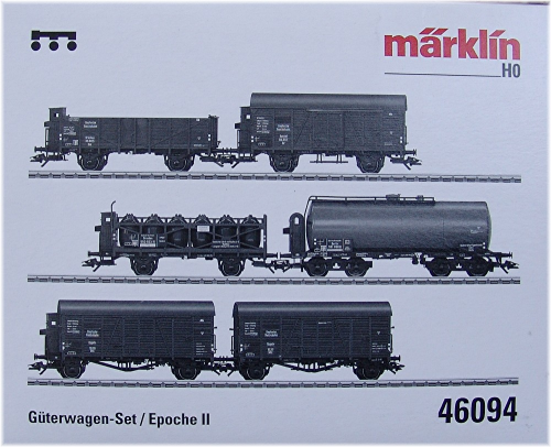 märklin 46094 Güterwagen-Set der DRB 5-teilig