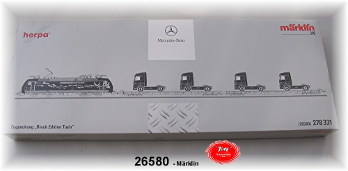 Märklin 26580 Zugpackung "Black Edition Train", BR 185