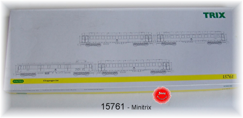 Minitrix 15761  Wagenset  Spur N