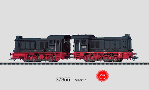 Märklin 37355 - Diesellok Diesellokomotive in Doppeltraktion. BR V 36 + V 36 DB