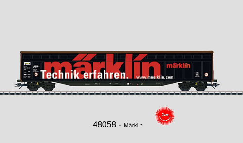 Märklin 48058 Großraum-Schiebewandwagen mit Aufschrift Märklin